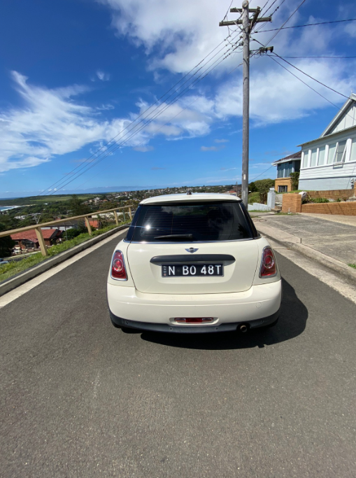 Mini Cooper Back View