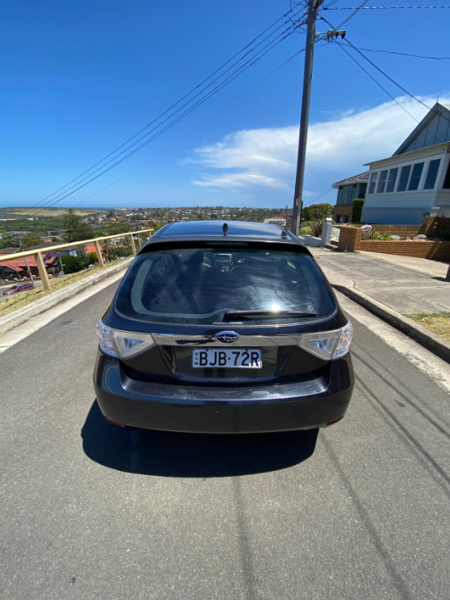 Subaru Impreza Back View